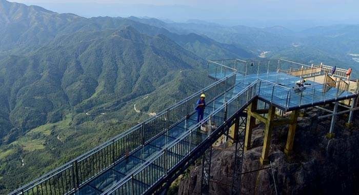 广东省高空玻璃桥排名，探寻华南之巅的壮丽桥梁