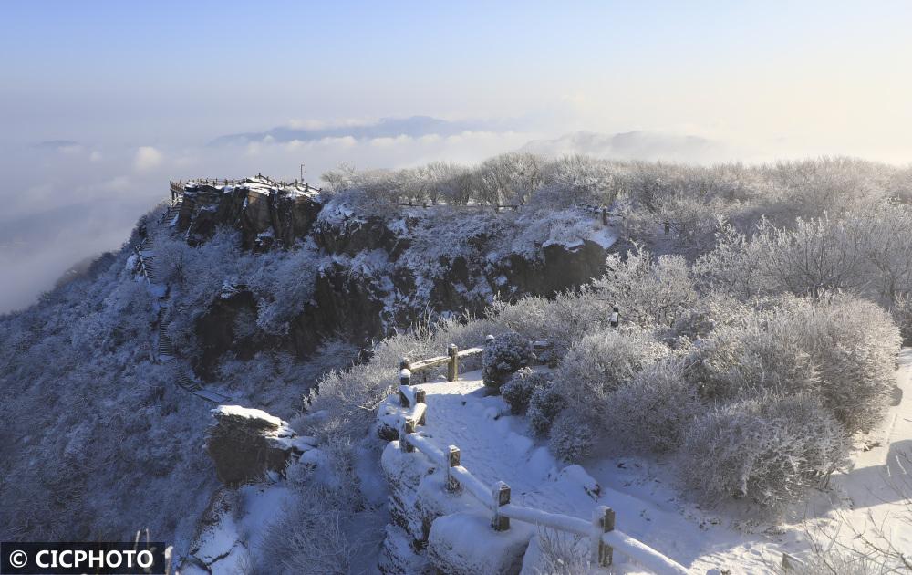 江苏科技下的雪景之美