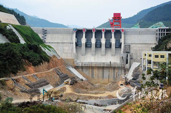 广东省乐昌峡水利枢纽，水利建设的璀璨明珠