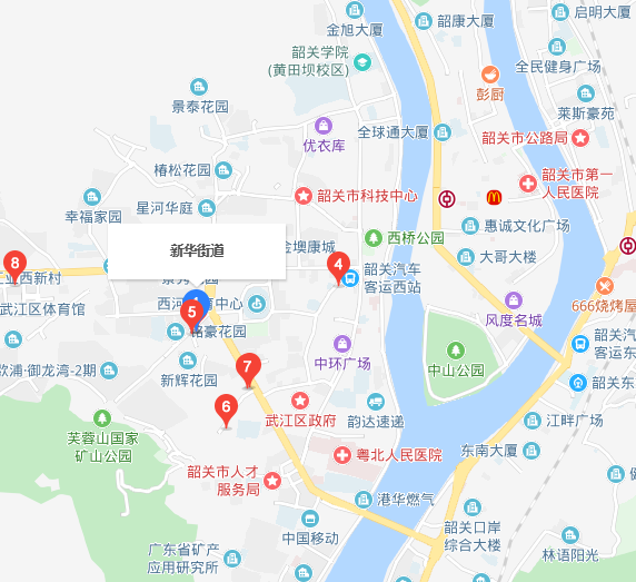 广东省韶关市武江区邮编详解